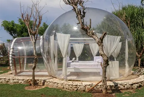 Notte romantica in una Bubble Room